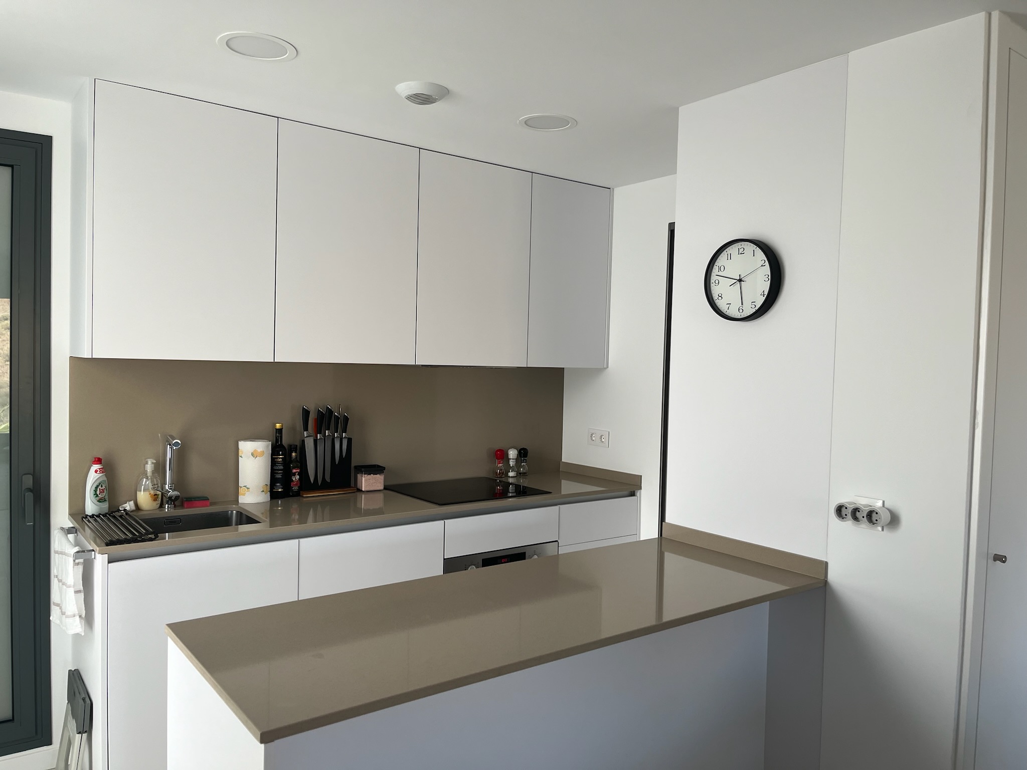 Kitchen with modern appliances